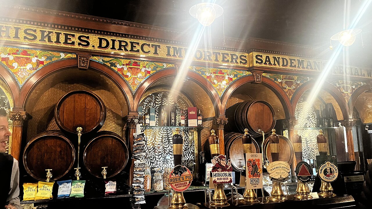 The Crown Liquor Saloon — 46 Great Victoria Street, Belfast, BT2 7BA